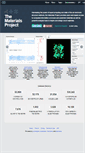 Mobile Screenshot of materialsproject.org
